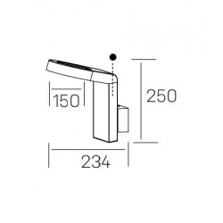 Outdoor wall light KOHL K60701 Mike IP64
