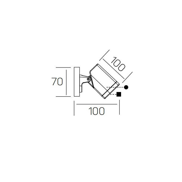 KOHL K60600 COMET kinkiet zewnętrzny LED IP65