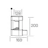 KOHL ESTI K60301 kinkiet zewnętrzny LED 9W IP54