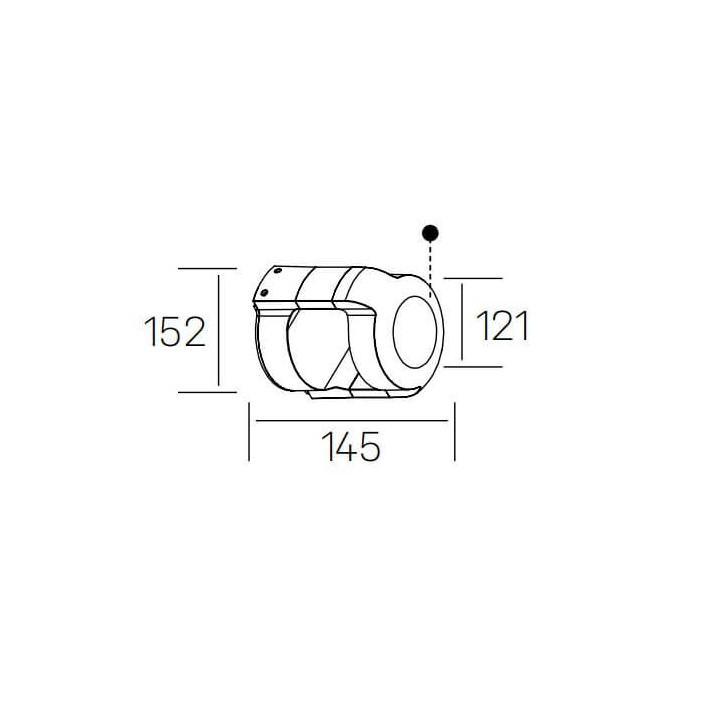 KOHL GRUBI K60201 kinkiet zewnętrzny LED IP65