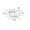 KOHL GRUBI K60201 kinkiet zewnętrzny LED IP65