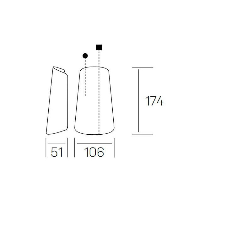 KOHL TUILE K60005 kinkiet zewnętrzny LED 11W IP65