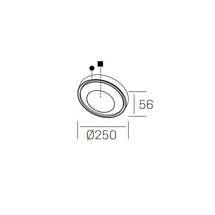 Outdoor surface light KOHL BESEL K60010 LED 20W IP65