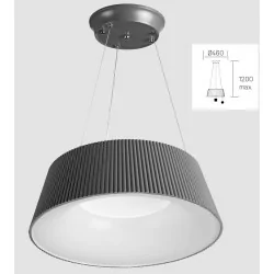 Kohl CHAS K51400.01 Pendant lamp LED 30W 46cm