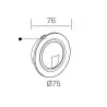 KOHL KORA K51206 biała schodowa LED 3W 75mm