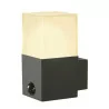 SLV GRAFIT SENSOR 1006183 IP44 anthracite wall lamp