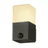 SLV GRAFIT SENSOR 1006183 IP44 anthracite wall lamp