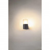 SLV GRAFIT WL 1006178 round IP44 wall lamp E27
