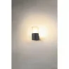 SLV GRAFIT WL 1006178 round IP44 wall lamp E27