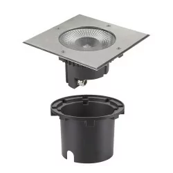 SLV ROCCI 200 EL 1006105 kwadratowa LED 16W stal IP67 20cm