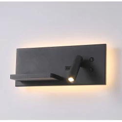 ELKIM HOTELS 417LP white, black USB LED wall horizontal