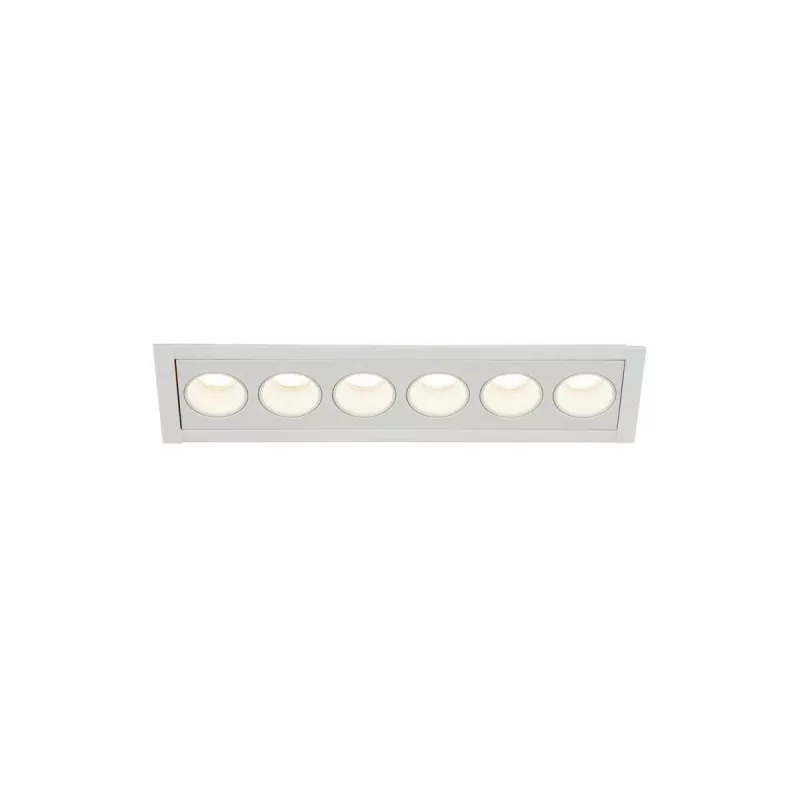 SLV MILANDOS 6 1005415/6/7/8 recessed lamp white, black LED 12W