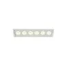 SLV MILANDOS 6 1005415/6/7/8 recessed lamp white, black LED 12W