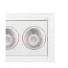 SLV MILANDOS 6 1005415/6/7/8 recessed lamp white, black LED 12W