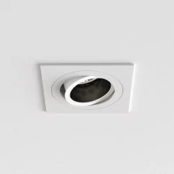 Astro Pinhole Slimline Square fire-rated 1434004 IP20 white-black