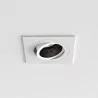 Astro Pinhole Slimline Square fire-rated 1434004 IP20 white-black