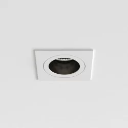 Astro Pinhole Slimline Square fire-rated 1434004 IP20 white-black