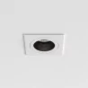 Astro Pinhole Slimline Square fire-rated 1434004 IP20 white-black