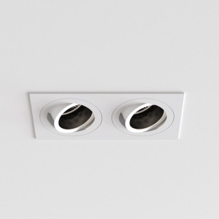 Astro Pinhole TWIN Slimline Square fire-rated 1434005 IP20