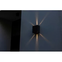 LUTEC GEMINI BEAM LED outdoor wall lamp