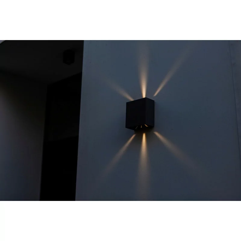 LUTEC GEMINI BEAM LED outdoor wall lamp