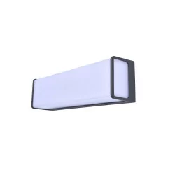 LUTEC DOBLO outdoor longitudinal wall lamp IP54