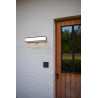 LUTEC DOBLO SOLAR with sensor outdoor longitudinal wall lamp IP54 35cm