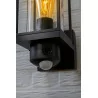 LUTEC FLAIR Outdoor wall lamp with motion sensor and camera