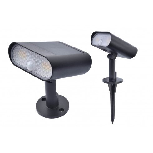 LUTEC GINBO Garden lamp with solar LED 7W with battery
