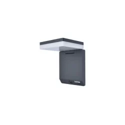 LUTEC Moze Solar Outdoor wall lamp with motion sensor