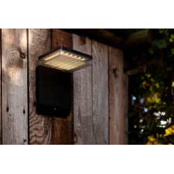 LUTEC Moze Solar Outdoor wall lamp with motion sensor