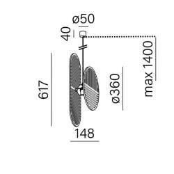 AQFORM IKI e27 suspended 59871-0000-U8-PH