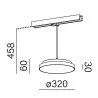 AQFORM BLOS round LED suspended track 16424