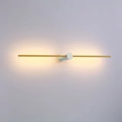 Wall lamp LED 10W ELKIM WAND 467 white-gold, black-gold 3000K