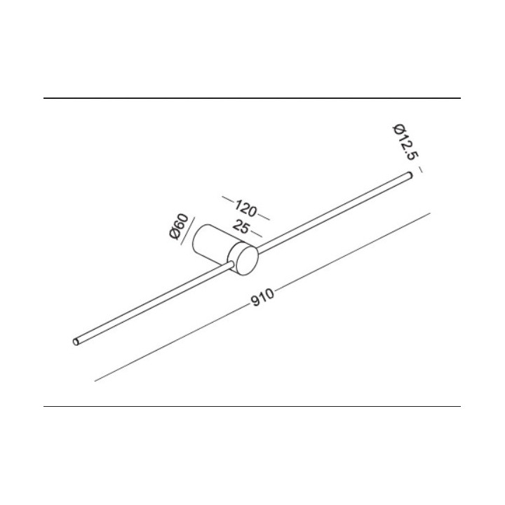 Kinkiet LED ELKIM WAND 467