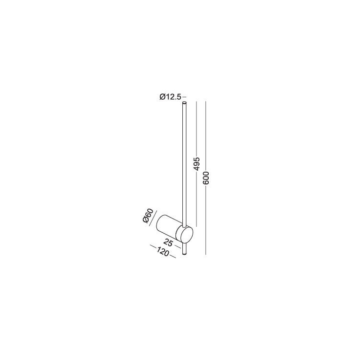Kinkiet LED ELKIM WAND 466