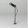 AQFORM DART LED exterior upright spotlight 26538, 26539 black IP65