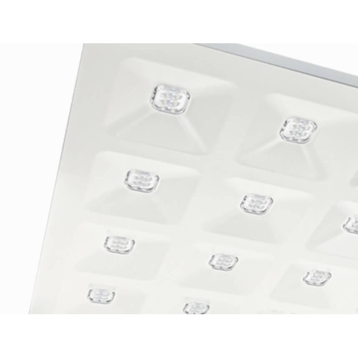 Square LED ceiling lamp 60cm x 60cm, neutral white 4000K