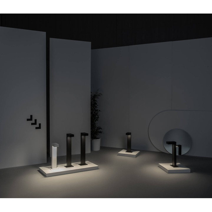 AQFORM SLUP LED exterior stojący słupek IP65 czarny 26548, 26549