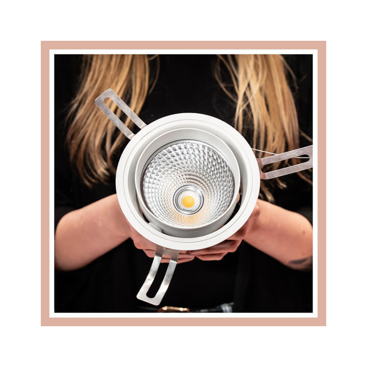 AQFORM LEDROUND Move oprawa wpuszczana 38029 LED z ramką