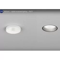 AQFORM PUTT mini LED trimless recessed 38014 ceiling eyelet