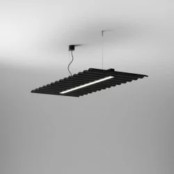 AQFORM AQfelt WAVE RAFTER LED suspended 59899 for office