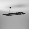 AQFORM AQfelt WAVE RAFTER LED suspended 59899 for office