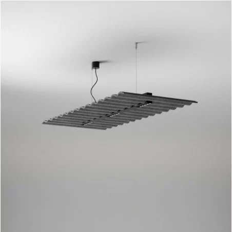 AQFORM AQfelt RAFTER WAVE points LED section suspended 59900 office