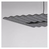 AQFORM AQfelt RAFTER WAVE points LED section suspended 59900 office