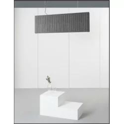 AQFORM AQfelt STAVE RAFTER LED suspended 59898 acoustic lamp