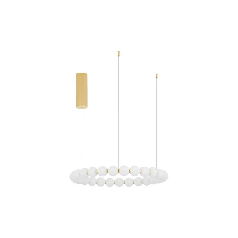 LUCES MOCA LE42748 pendant LED lamp 54W gold + white