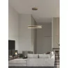 LUCES LUCES COLIMA LE42753 gold pendant lamp 60cm LED 75W