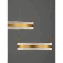 LUCES LUCES COLIMA LE42754  gold pendant lamp 40cm-80cm LED 124W