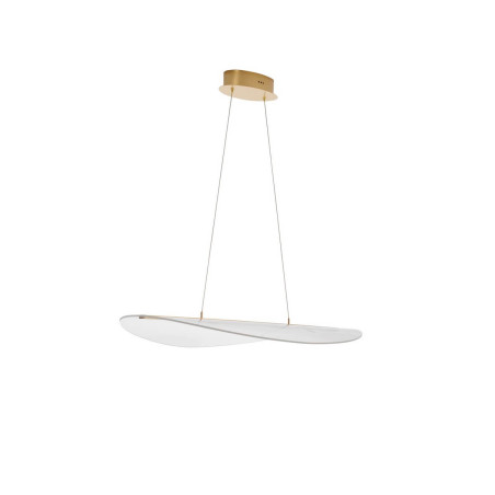 LUCES COLIMA LE42755 hanging lamp LED 31W transparent + gold